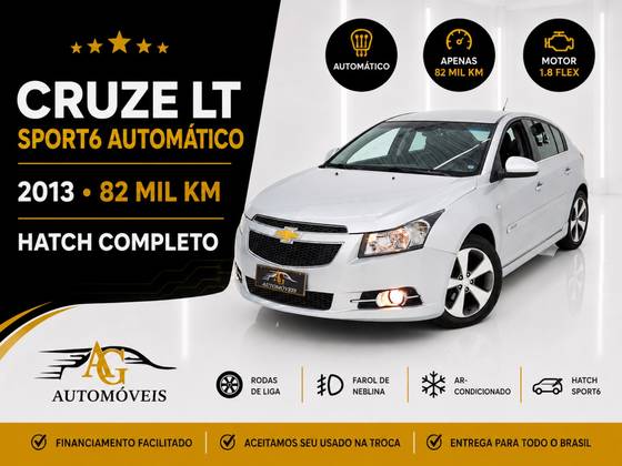 CHEVROLET CRUZE 1.8 LT SPORT6 16V FLEX 4P AUTOMÁTICO CHEVROLET CRUZE 1.8 LT SPORT6 16V FLEX 4P AUTOMÁTICO